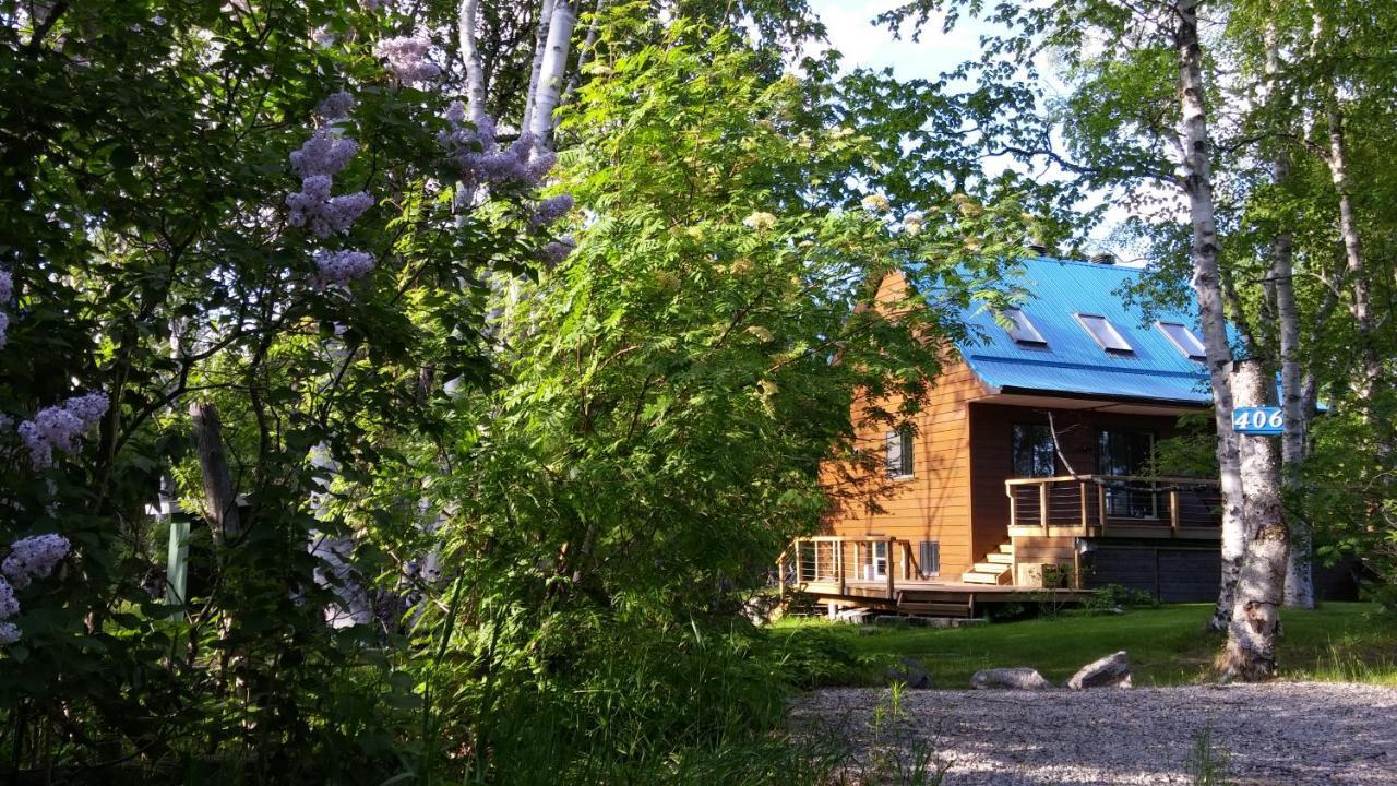 La Nef Bleue Villa Tadoussac Exterior photo