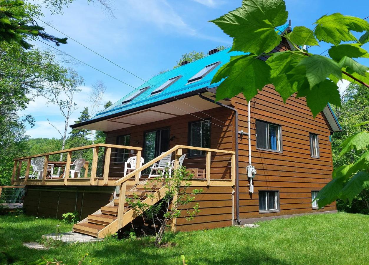 La Nef Bleue Villa Tadoussac Exterior photo