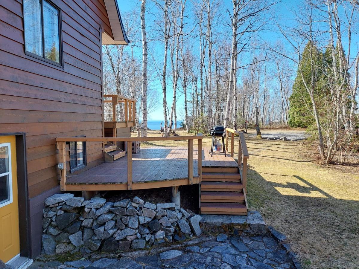 La Nef Bleue Villa Tadoussac Exterior photo